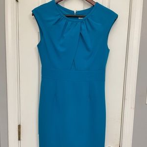 Calvin Klein turquoise sheets dress. Size 4.